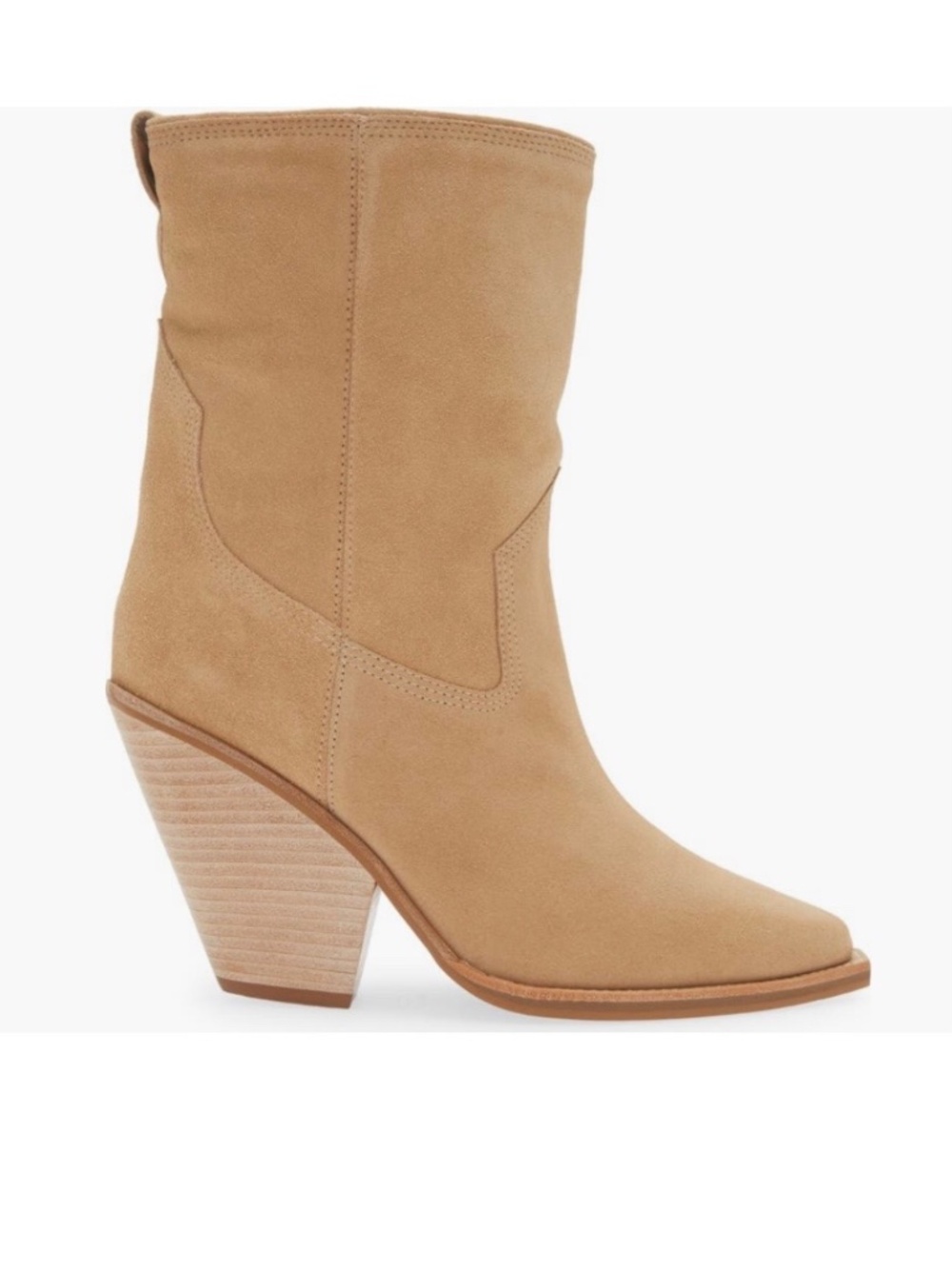 Kaanas Dante Suede Western Boot Nutmeg SZ 10